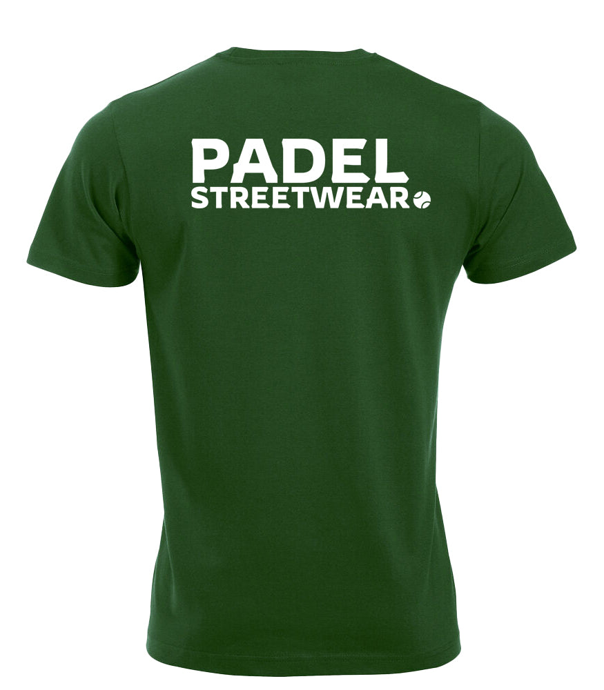 2Padel - Padel Streetwear t-shirt heren (groen)