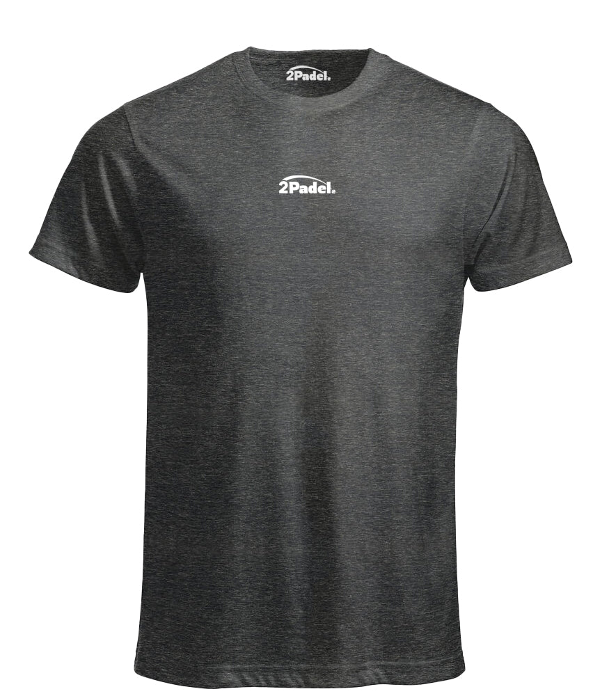 2Padel - Padel Streetwear t-shirt heren (donkergrijs)