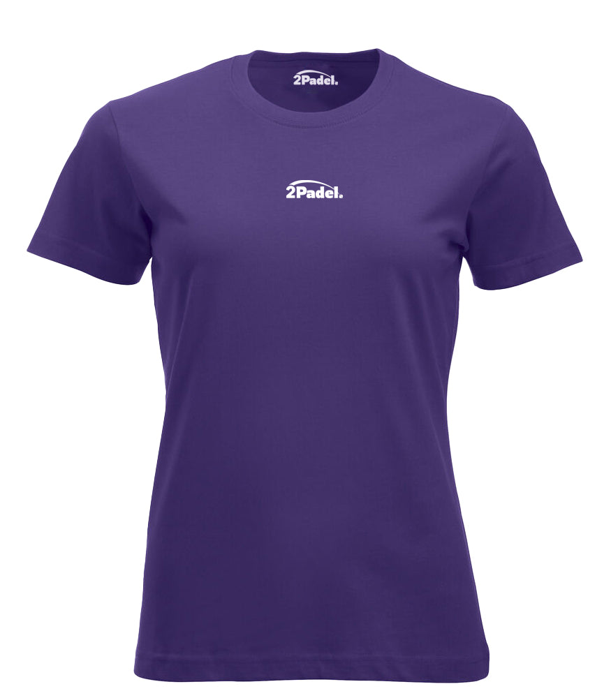 2Padel - Padel Streetwear t-shirt dames - Let's play the game