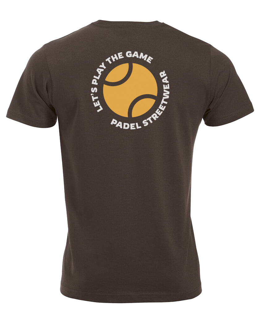 2Padel - Padel Streetwear t-shirt heren - Let's play the game