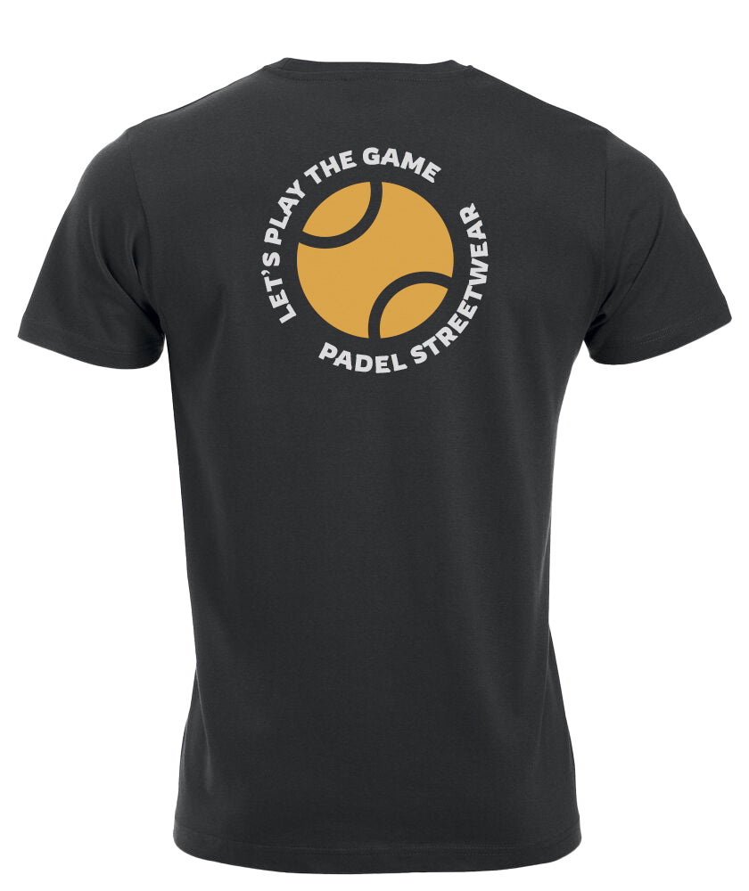 2Padel - Padel Streetwear t-shirt heren - Let's play the game