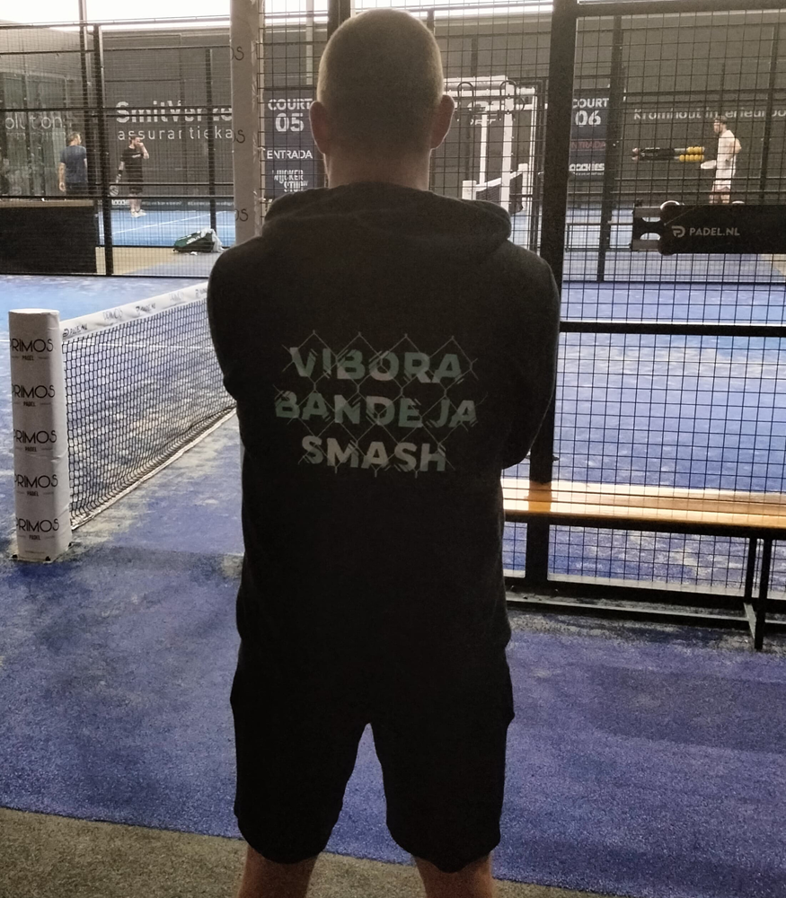 2Padel Vibora Bandeja Smash set (blauw)