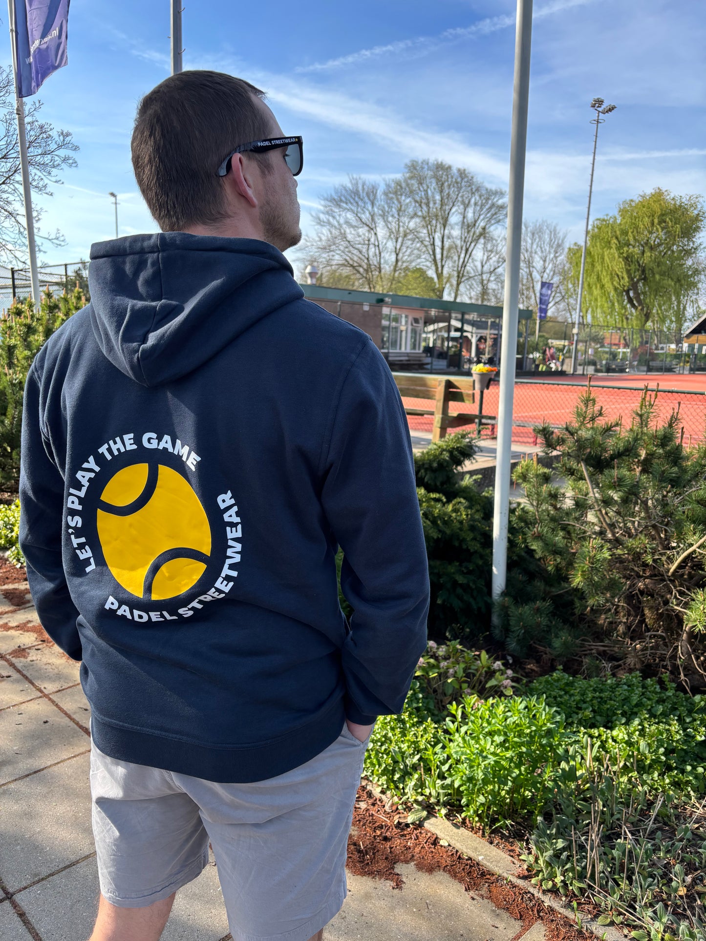 2Padel - Padel Streetwear hoodie - Let's play the game