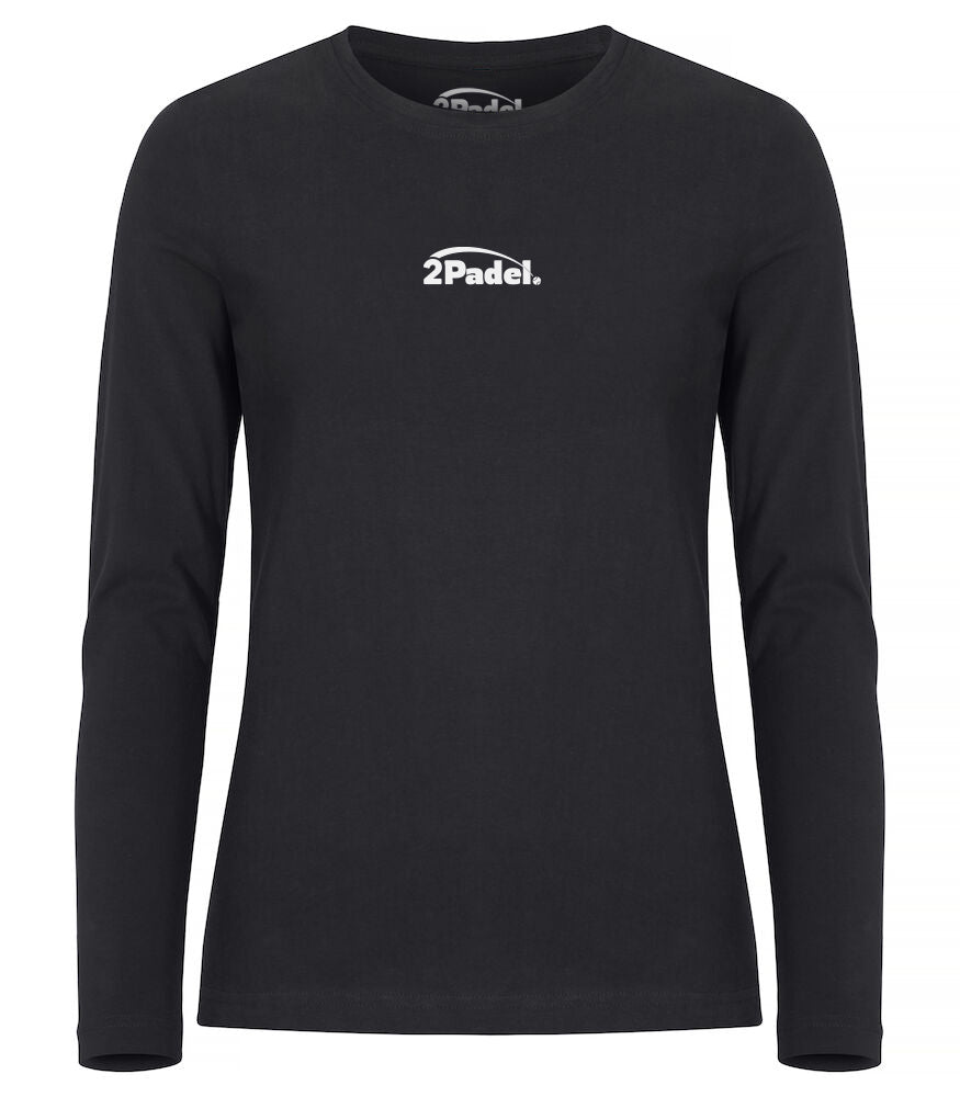 Padel Streetwear longsleeve - pink racket