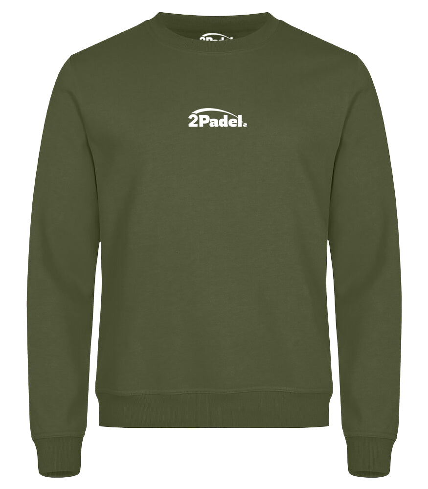 2Padel - Padel Streetwear sweater - Let's play the game (groen)