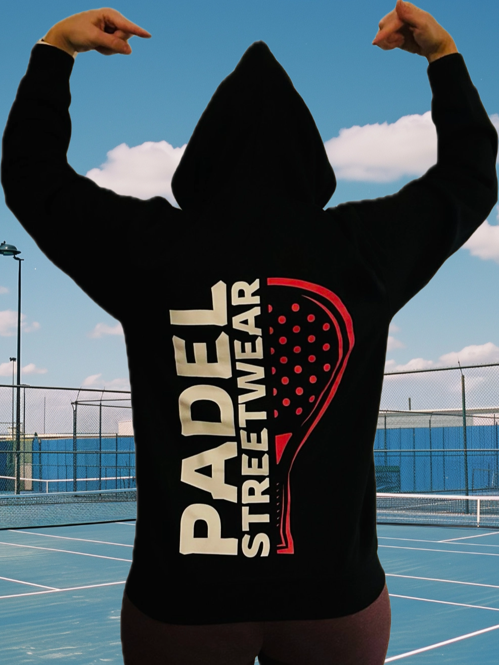 PSW - Padel Streetwear hoodie roze