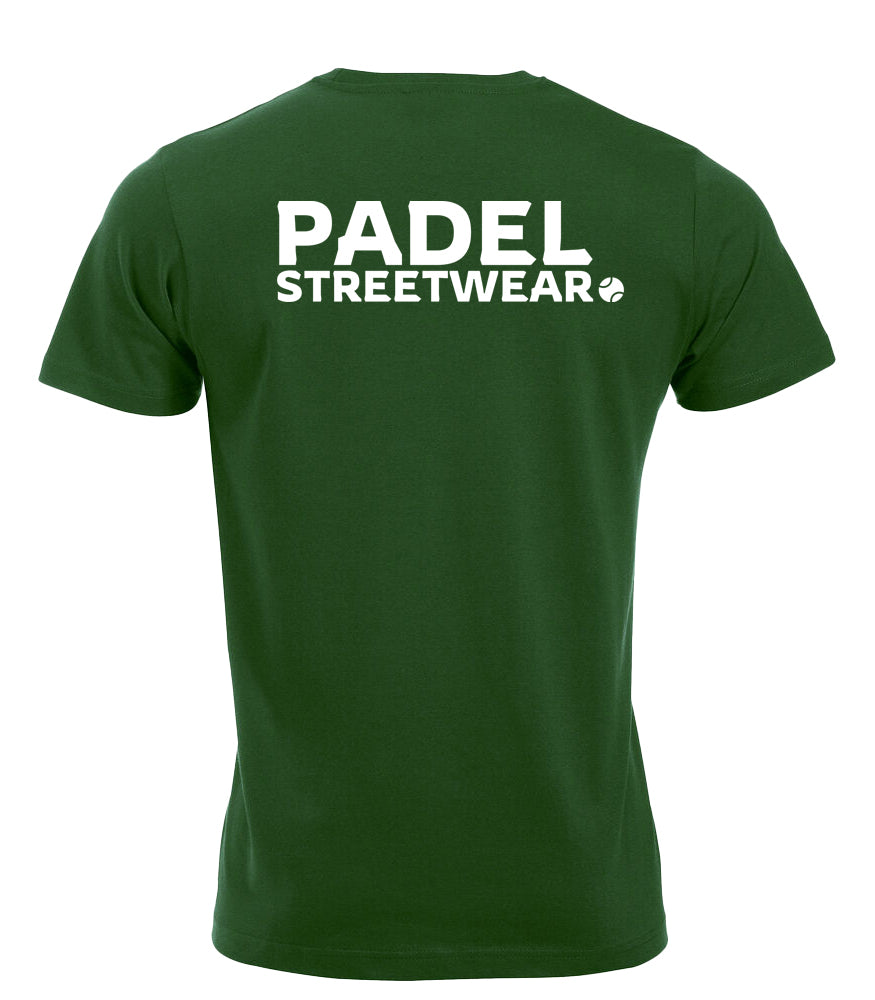 PRE ORDER! 2Padel - Padel Streetwear t-shirt heren (groen)