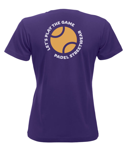 PRE ORDER! 2Padel - Padel Streetwear t-shirt dames - Let's play the game