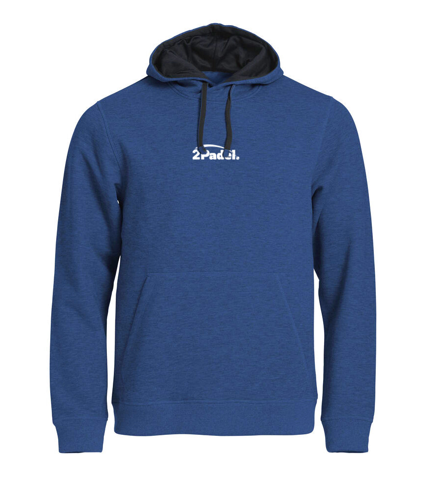 2Padel - Padel Streetwear hoodie - Basic Blue