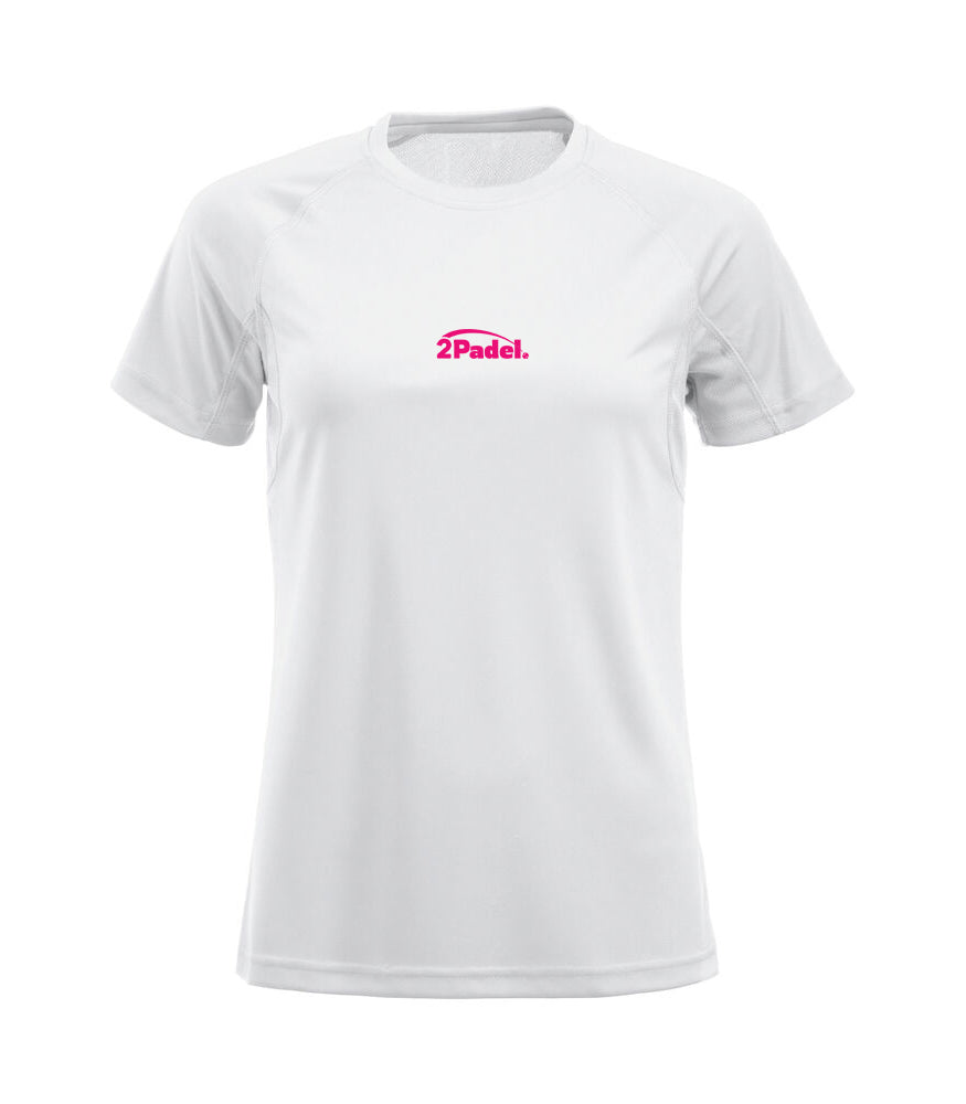 2Padel Sport - Padel Streetwear shirt wit - dames