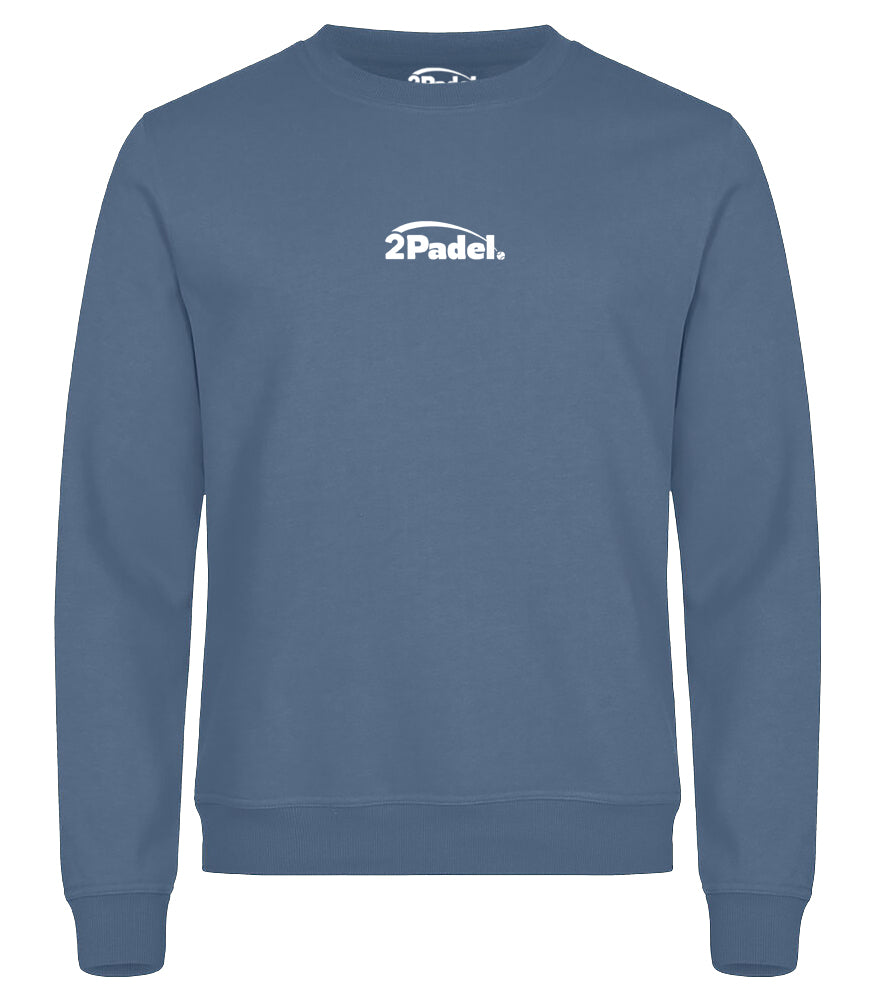 PRE ORDER! 2Padel - Padel Streetwear sweater - Let's play the game (blauw)