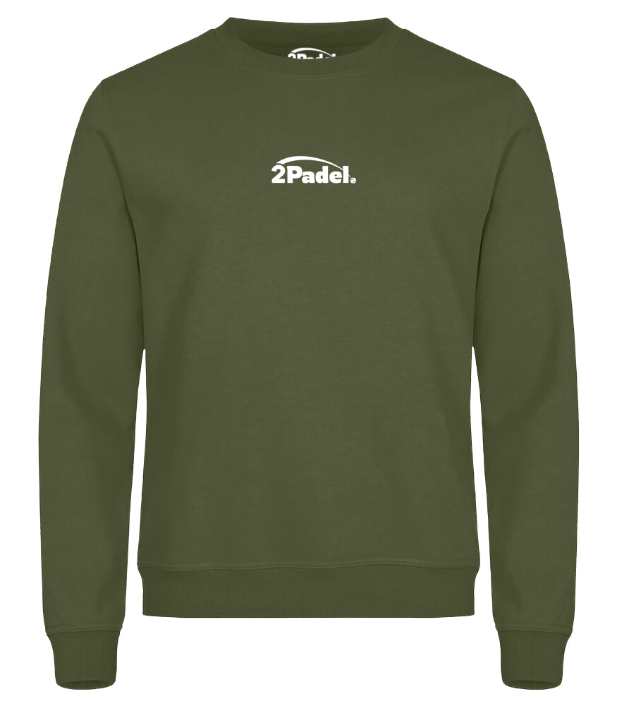 PRE ORDER! 2Padel - Padel Streetwear sweater - Let's play the game (groen)